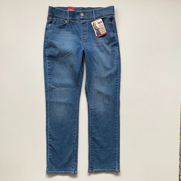 Levi Strauss Signature Shaping Perfect Pull on Jeans 8 - Picture 2 of 14